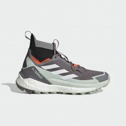 Νέος 🎁 Adidas Terrex Trail | Outdoor Adidas Performance TERREX FREE HIKER 2 BCA HIKING 👟 SHOES Trace Grey / Crystal White / Impact Orange 🛒