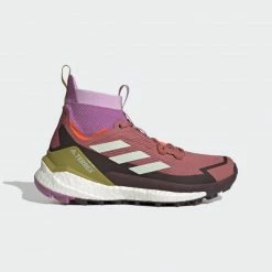 Νέος ⭐ Adidas Terrex Trail | Outdoor Adidas Performance TERREX FREE HIKER 2 BCA HIKING 👟 SHOES Wonder Red / Linen Green / Pulse Lilac ⌛