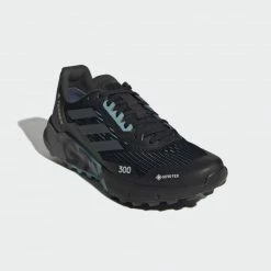 Καλύτερη πώληση 👏 Trail | Outdoor Adidas Terrex Agravic Flow 2.0 Gore-Tex Trail Running Sho Core Black / Grey Six / Mint Ton 🥰 -Φτηνός nuff Κατάστημα adidas terrex agravic flow 20 gore tex trail running sho 11