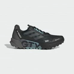Καλύτερη πώληση 👏 Trail | Outdoor Adidas Terrex Agravic Flow 2.0 Gore-Tex Trail Running Sho Core Black / Grey Six / Mint Ton 🥰