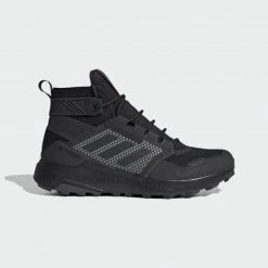 Νέος 🤩 Trail | Outdoor Adidas Terrex Trailmaker Mid Cold.Rdy Hiking 👟 Shoes Core Black / Core Black / Dgh Solid Grey 😍
