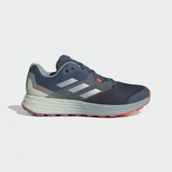 Κουπόνι ⌛ Trail | Outdoor Adidas Terrex Two Flow Trail Running 👟 Shoes Wonder Steel / Magic Grey Met / Impact Orange 🎉