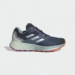 Flash Sale 🌟 Trail | Outdoor Adidas Terrex Two Flow Trail Running 👟 Shoes Wonder Steel / Magic Grey Met / Pulse Lilac ✔️