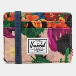 Φτηνός ❤️ Πορτοφόλια Herschel Charlie Unisex Πορτοφόλι IN BLOOM 👏