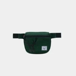 Flash Sale 👍 Τσάντες Μέσης Herschel Fifteen Nba Milwaukee Bucks Hip Pack MILWAUKEE BUCKS GREEN 💯