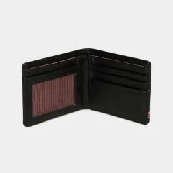 Best Pirce 🧨 Πορτοφόλια Herschel Hank Wallet Black Crosshatch/Black 🎁 -Φτηνός nuff Κατάστημα herschel hank rfid 8
