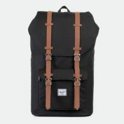 Ολοκαίνουργιο 😀 Σακίδια Πλάτης Herschel Little America Unisex Σακίδιο Πλάτης 25L 001 BLACK ⭐