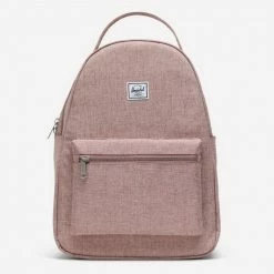 ΧΟΝΔΡΙΚΟ ΕΜΠΟΡΙΟ 👏 Σακίδια Πλάτης Herschel Nova Mid-Volume Σακίδιο Πλάτης 18L ASH ROSE CROSSHATCH 🛒