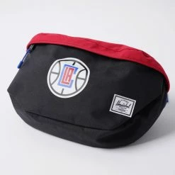 Εξοδος 👏 Τσάντες Μέσης Herschel Sixteen Los Angeles Clippers Τσαντάκι Μέσης BLACK/BLUE/RED 🎁