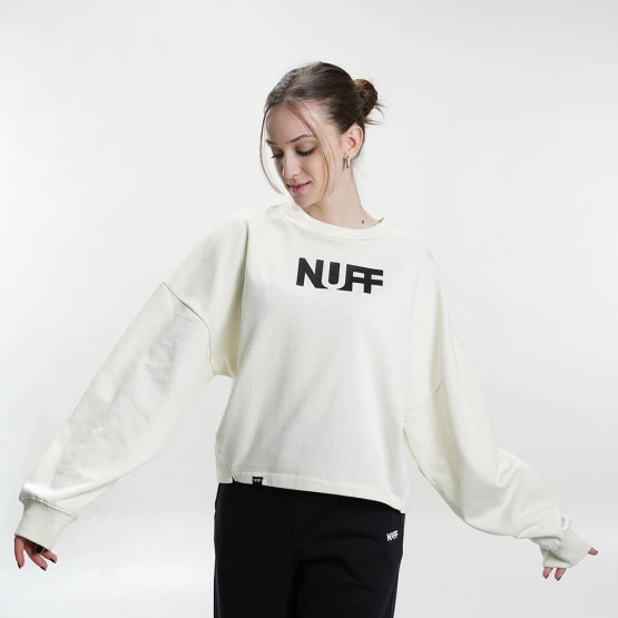 Εξοδος 🔔 Φούτερ Nuff Crew Γυναικεία Μπλούζα Φούτερ OFF WHITE 🔔 5 Εξοδος 🔔 Φούτερ Nuff Crew Γυναικεία Μπλούζα Φούτερ OFF WHITE 🔔 - Image 5