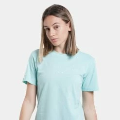 Flash Sale 😍 T-shirts | Μπλούζα κοντό μανίκι Nuff Graphic Γυναικείο T-Shirt MINT 👍 -Φτηνός nuff Κατάστημα nuff graphic t shirt cotton 2