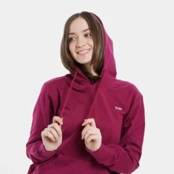 Flash Sale ✔️ Μπλούζα Με Κουκούλα Nuff Γυναικεία Μπλούζα με Κουκούλα BORDEAUX 💯 -Φτηνός nuff Κατάστημα nuff hoodie 6