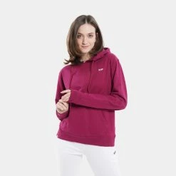 Flash Sale ✔️ Μπλούζα Με Κουκούλα Nuff Γυναικεία Μπλούζα με Κουκούλα BORDEAUX 💯 -Φτηνός nuff Κατάστημα nuff hoodie 7