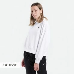 Φτηνός 😀 Μπλούζα Με Κουκούλα Nuff Γυναικεία Μπλούζα με Κουκούλα WHITE ✔️