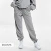 Φτηνός 🌟 Φόρμες Nuff Γυναικείο Παντελόνι Jogger GRAY MEL ✨