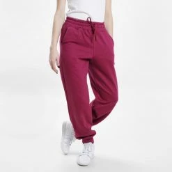 Εξοδος 🔥 Φόρμες Nuff Γυναικείο Παντελόνι Jogger Bordeaux 🛒 -Φτηνός nuff Κατάστημα nuff jogger pants 8