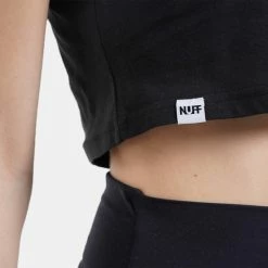 Εκπτωση 💯 T-shirts | Μπλούζα κοντό μανίκι Nuff Logo Γυναικείο T-shirt Black 👏 -Φτηνός nuff Κατάστημα nuff logo graphic conceptsmall logo 3