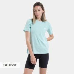 Καλύτερες κριτικές για 💯 T-shirts | Μπλούζα κοντό μανίκι Nuff Logo Γυναικείο T-shirt MINT 😍