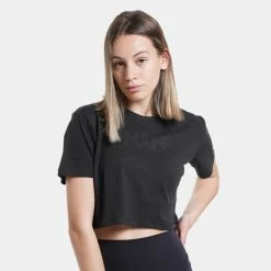 Προώθηση ⌛ T-shirts | Μπλούζα κοντό μανίκι Nuff Logo Γυναικείο T-Shirt BLACK 💯 -Φτηνός nuff Κατάστημα nuff logo graphic vintage graphic 11