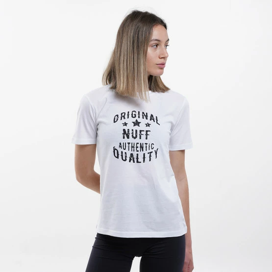 Κουπόνι 👍 T-shirts | Μπλούζα κοντό μανίκι Nuff Logo & Graphic Vintage Γυναικείο T-shirt WHITE 😉 4 Κουπόνι 👍 T-shirts | Μπλούζα κοντό μανίκι Nuff Logo & Graphic Vintage Γυναικείο T-shirt WHITE 😉 - Image 4