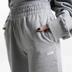 Τοπ 10 🤩 Φόρμες Nuff Γυναικείο Παντελόνι Φόρμας GRAY MEL 💯 -Φτηνός nuff Κατάστημα nuff loose sweatpants 10