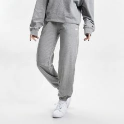 Τοπ 10 🤩 Φόρμες Nuff Γυναικείο Παντελόνι Φόρμας GRAY MEL 💯 -Φτηνός nuff Κατάστημα nuff loose sweatpants 8