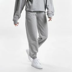 Τοπ 10 🤩 Φόρμες Nuff Γυναικείο Παντελόνι Φόρμας GRAY MEL 💯 -Φτηνός nuff Κατάστημα nuff loose sweatpants 9