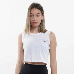 Εξοδος ⌛ Αμάνικα T-shirts Nuff Logo Γυναικείο Crop Top White 🌟 9 Εξοδος ⌛ Αμάνικα T-shirts Nuff Logo Γυναικείο Crop Top White 🌟 -Φτηνός nuff Κατάστημα nuff sleveless top logo cotton single jersey 13
