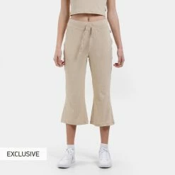 Τοπ 10 🛒 Φόρμες Nuff Rib Γυναικείο Crop Παντελόνι Φόρμας ΜΠΕΖ 🎉