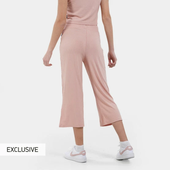 Νέος ✨ Φόρμες Nuff Rib Γυναικείο Crop Παντελόνι Φόρμας ΡΟΖ 🎉 2 Νέος ✨ Φόρμες Nuff Rib Γυναικείο Crop Παντελόνι Φόρμας ΡΟΖ 🎉 - Image 2