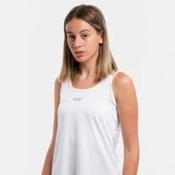 Ολοκαίνουργιο 😀 Αμάνικα T-shirts Nuff Performance Γυναικείο Αμάνικο T-shirt WHITE 🧨 -Φτηνός nuff Κατάστημα nuff wo s performance tank 2