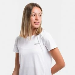 Best Pirce ⌛ T-shirts | Μπλούζα κοντό μανίκι Nuff Performance Γυναικείο T-shirt White 😀 -Φτηνός nuff Κατάστημα nuff wo s performance tee 2