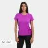Πολύ καλή προσφορά 🛒 T-shirts | Μπλούζα κοντό μανίκι Nuff Performance Γυναικείο T-shirt Purple 🎉