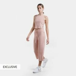 Προώθηση 👍 Αμάνικα T-shirts Nuff Rib Γυναικεία Αμάνικη Μπλούζα ΡΟΖ ❤️ -Φτηνός nuff Κατάστημα nuff wo s tank top rib 9