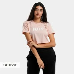 Φτηνός 🧨 Φούτερ Nuff Γυναικείο T-Shirt Cameo Rose 🛒