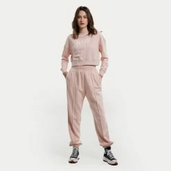 Το φθηνότερο 👏 Φούτερ Nuff Graphic Crop Γυναικεία Μπλούζα Φούτερ Cameo Rose 🛒 -Φτηνός nuff Κατάστημα nuff wos graphic crop 3