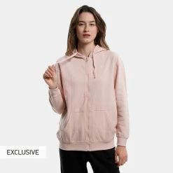 Καλύτερη πώληση 😀 Ζακέτες Nuff Logo Γυναικεία Ζακέτα Cameo Rose 🎉