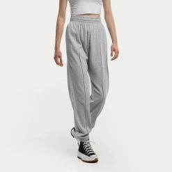 Πολύ καλή προσφορά ⌛ Φόρμες Nuff Loose Γυναικείο Παντελόνι Φόρμας Gray Mel 🛒 -Φτηνός nuff Κατάστημα nuff wos loose pants 10