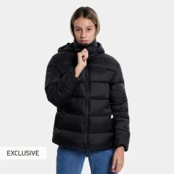 Φτηνός 🛒 Μπουφάν Nuff Γυναικείο Μπουφάν Black 🔔