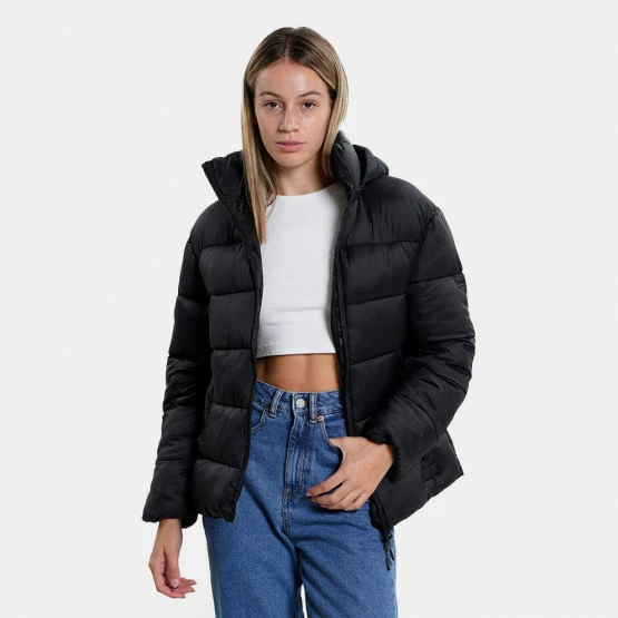 Φτηνός 🛒 Μπουφάν Nuff Γυναικείο Μπουφάν Black 🔔 3 Φτηνός 🛒 Μπουφάν Nuff Γυναικείο Μπουφάν Black 🔔 - Image 3