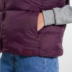 ΧΟΝΔΡΙΚΟ ΕΜΠΟΡΙΟ 😉 Αμάνικα Μπουφάν Nuff Γυναικείο Αμάνικο Μπουφάν Grape 💯 -Φτηνός nuff Κατάστημα nuff wos mock vest padded 19