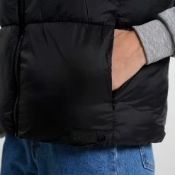 Κουπόνι 🌟 Αμάνικα Μπουφάν Nuff Γυναικείο Αμάνικο Μπουφάν Black ✔️ -Φτηνός nuff Κατάστημα nuff wos mock vest padded 29